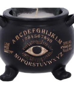 Spirit Hexenkessel Als Teelichthalter 9cm 12 Spirit Hexenkessel Als Teelichthalter 9cm -Halloween ouija hexenkessel als teelichthalter spirit witches cauldron tealight holder gothic deko 51157 05