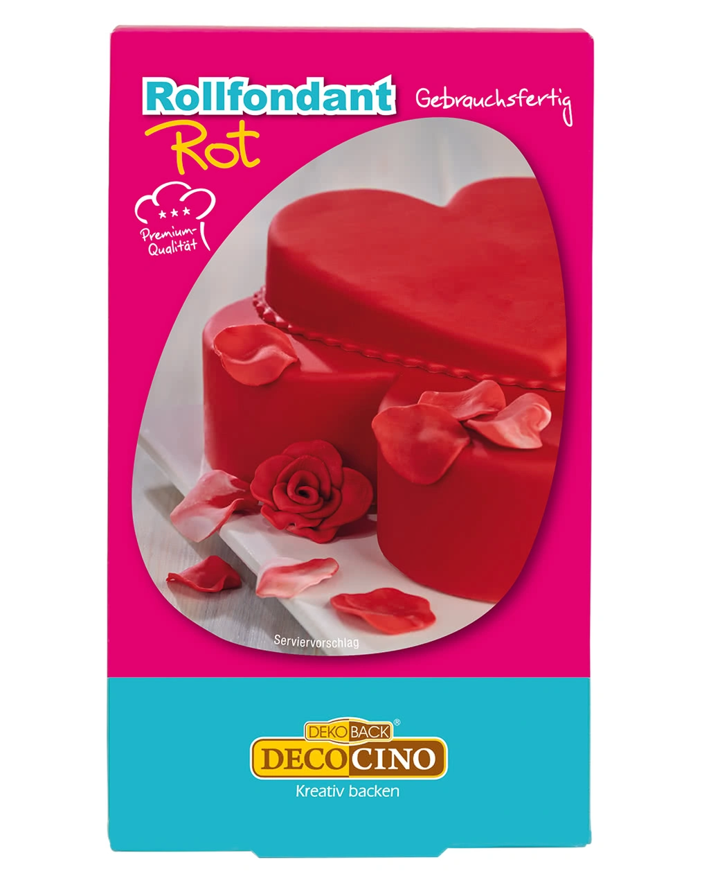 Roter Rollfondant 250 G 2 Roter Rollfondant 250 G
