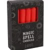Rote "Liebe" Hexenkerzen 12 St. 1 Rote "Liebe" Hexenkerzen 12 St. -Halloween rote liebe zauberkerzen red love spell candles wicca candles gothic deko 50677 01