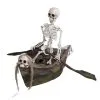 Skelett Im Boot Halloween Animatronic -Halloween ruderndes skelett im boot animatronic halloween skeleton animatronic halloween und horror deko 53957