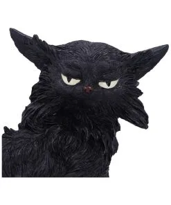 Salem Magierkatze 16,6cm -Halloween salem hexenkatze 19cm salem witch cat 19 cm halloween tischdekoration schwarze katzenfigur 51042 05