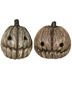 Unheimlich Verrotteter Halloween Kürbis 10cm