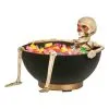 Creepy Bonbonschüssel Mit Sich Bewegendem Skelett -Halloween scary bonbonschuessel mit sich bewegendem skelett animated creepy skeleton candy bowl halloween deko 51121 01