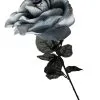 Schwarz/Graue Rose Mit Auge -Halloween schwarz rote rose mit augapfel schwarz rote rose mit auge black red rose with eyeball 39095 04