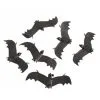 6 St. Schwarze Fledermäuse Im Netz 13cm -Halloween sechs schwarze fledermaeuse im netz six black bats halloween dekoration 53161 01