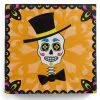 Sugar Skull Servietten 16 St. -Halloween servietten day of the dead halloween papierservietten sugar skull servietten halloween totenkopf papiertuecher tag der toten halloween napkins 26598 02