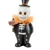 Mr Skelett Mit Zylinder Und Schild Figur 19 Cm -Halloween skelett gentleman mit hut und schild 19 cm figur niedliche halloween dekoration kinderfreundliche halloween dekoration halloween kinderparty