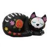 Schlafende Sugar Skull Katze 22cm -Halloween sleepy sugar skull katze schlafende sugar skull katze sleepy sugar skull cat 50725 01