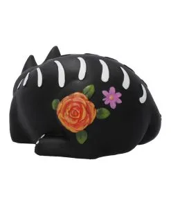 Schlafende Sugar Skull Katze 22cm -Halloween sleepy sugar skull katze schlafende sugar skull katze sleepy sugar skull cat 50725 05