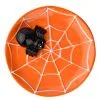 Spiderweb Zubehör & Candy Teller 2er Set -Halloween spinne und spinnweben zubehoer und candy teller spider web trinket plate halloween wohnaccessoires und zubehoer 53482