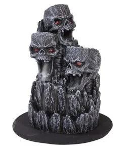 Totenschädelberg Backflow Räucherkegelhalter