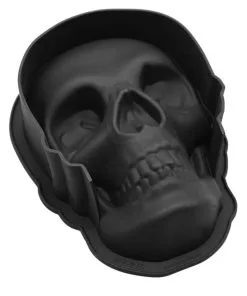 Totenkopf Silikon Backform
