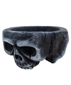 Totenschädelschale Mit Led Totenkopf Deko Set -Halloween totenkopfschale mit led totenschaedel deko set skull bowl w led skull deco set 51762 03