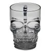 Klarer Totenschädel Krug -Halloween totenschaedel krug skull bierkrug halloween tischdeko 14445
