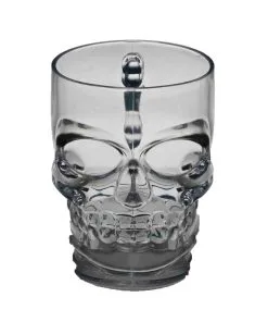 Klarer Totenschädel Krug