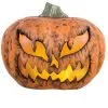 Verrotteter Kürbis Mit LED-Flammen Als Licht 30cm -Halloween verotteter halloween kuerbis mit flammenlicht rotted halloween pumpkin with flame light 54124 01