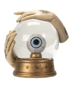 Hellseher Schneekugel Mit Auge 13cm