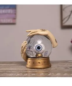Hellseher Schneekugel Mit Auge 13cm -Halloween wahrsage kugel mit auge fortune teller globe with eye spirituelle deko okkulte deko 54739 06